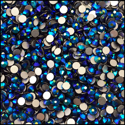 Emerald AB SS16 Non-Hotfix Rhinestones (10 gross/1,440 stones)
