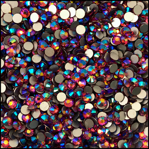 Rose AB SS16 Non-Hotfix Rhinestones (10 gross/1,440 stones)