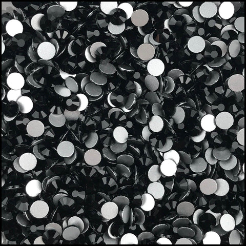Jet Black SS20 Non-Hotfix Rhinestones (10 gross/1,440 stones)