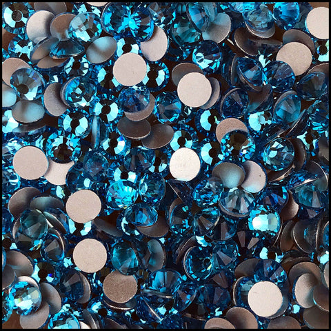 Aquamarine SS30 Non-Hotfix Rhinestones (2 gross/288 stones)