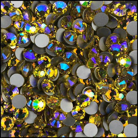 Citrine AB SS30 Non-Hotfix Rhinestones (2 gross/288 stones)